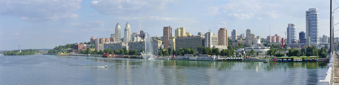 ДНІПРО ПАНОРАМА МІСТА