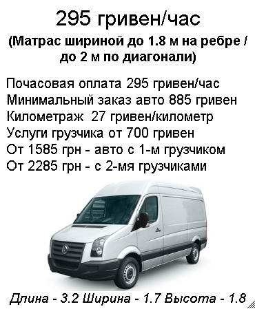 ПЕРЕВЕЗТИ МАТРАС КИЕВ ЦЕНА