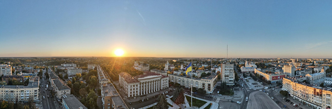 ЖИТОМИР ПАНОРАМА МІСТА